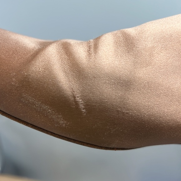 Stuart Weitzman Satin Slides - Picture 9 of 9